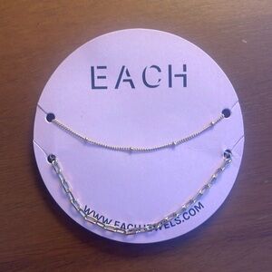 Brand New 14kt. Gold Plated EACH Necklaces